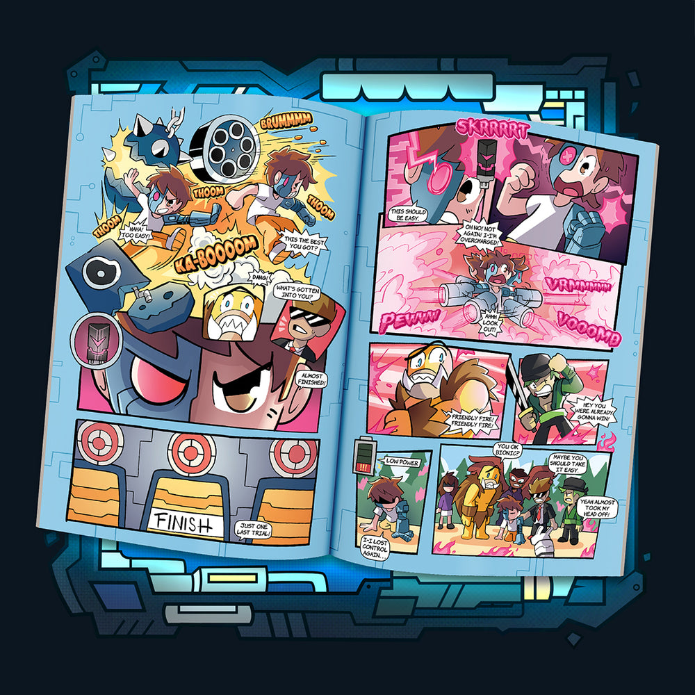 Bionic Comic Book: Cyber Attack