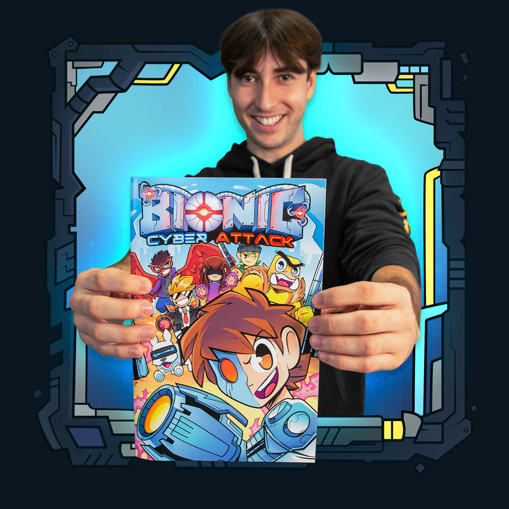 Bionic Minecraft Book Bionic Comic Book: Cyber Attack